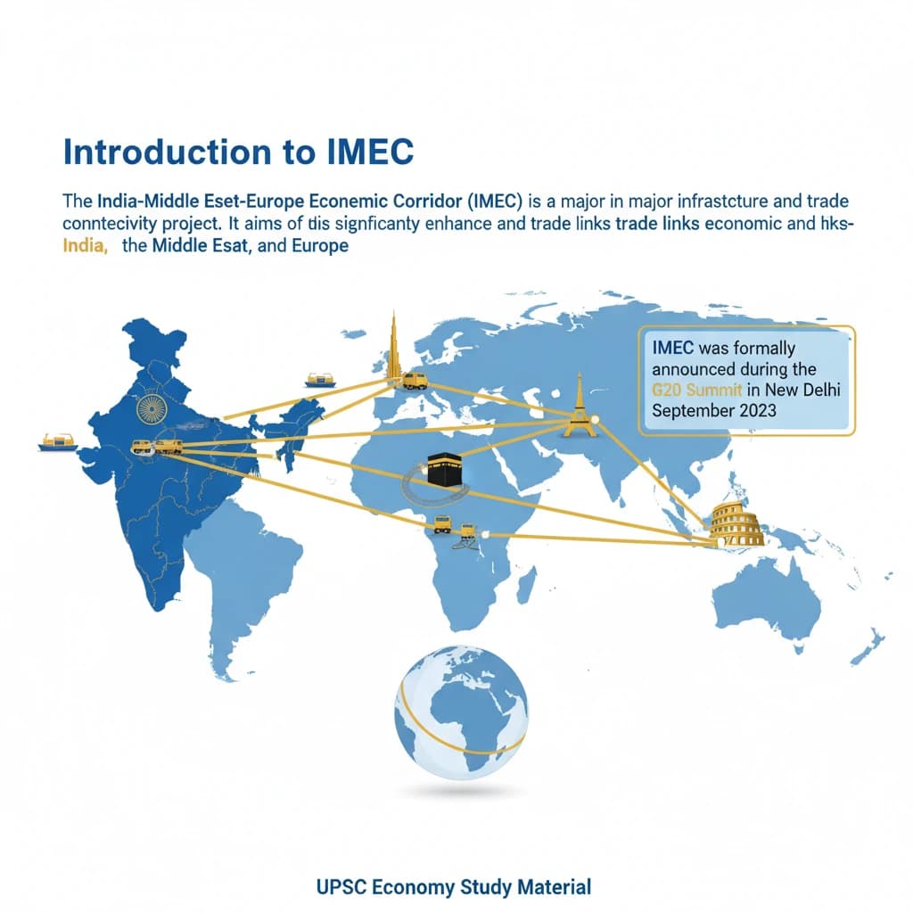 India-Middle East-Europe Economic Corridor (IMEC)