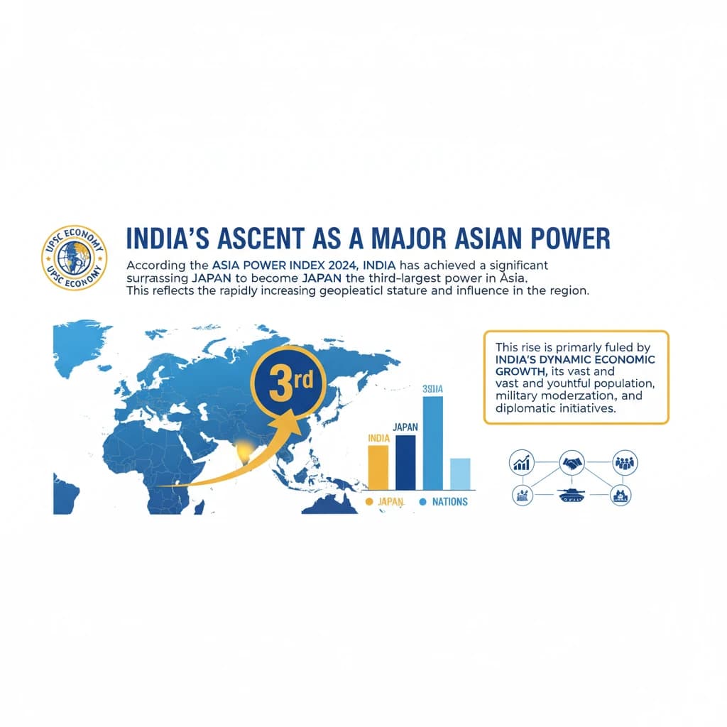 India Becomes 3rd Most Powerful Nation in Asia