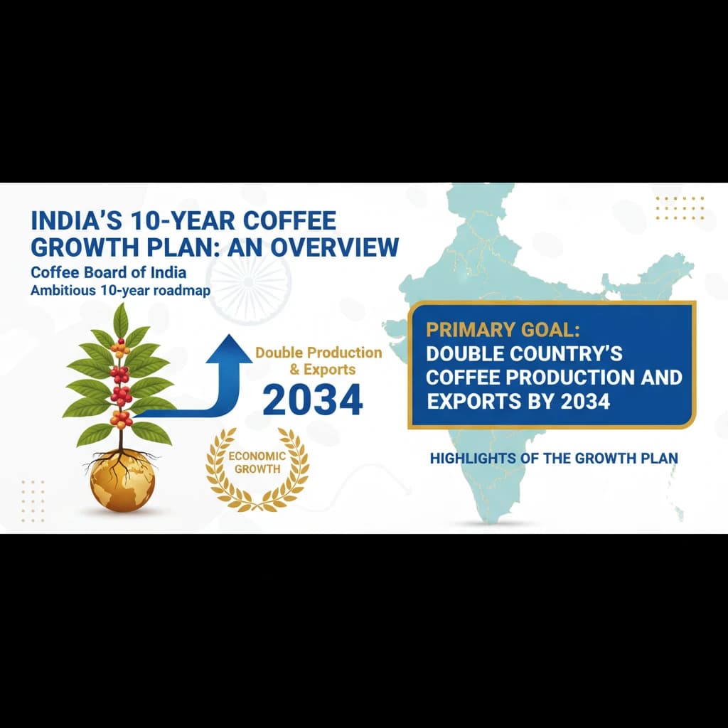 India’s 10-Year
Coffee Growth Plan