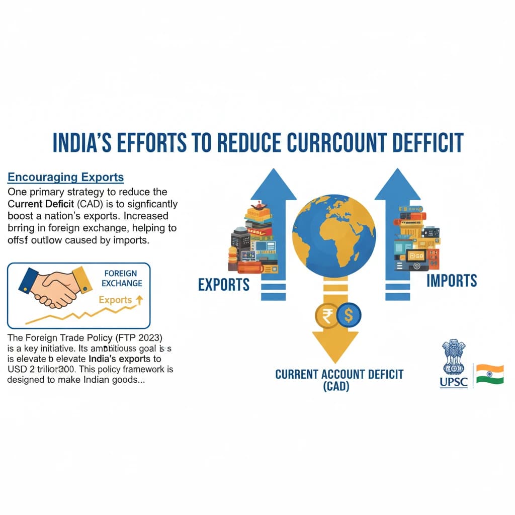 India’s Efforts to Reduce Current Account Deficit