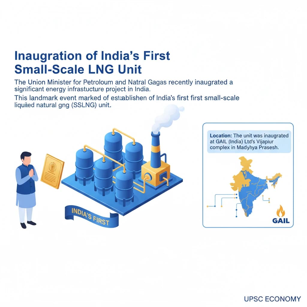 India’s First Small-Scale LNG Unit in Madhya Pradesh