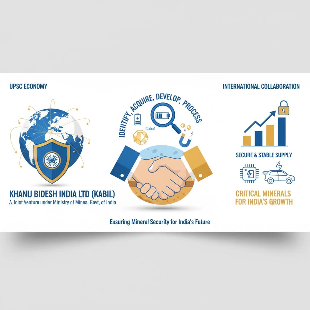 International Collaboration: Khanij Bidesh India Ltd (KABIL)