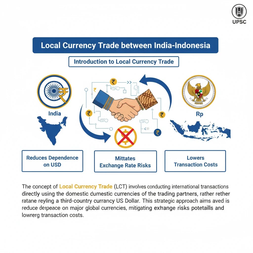 Local Currency Trade between India-Indonesia