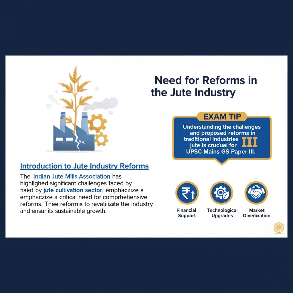 Need for Reforms in the Jute Industry