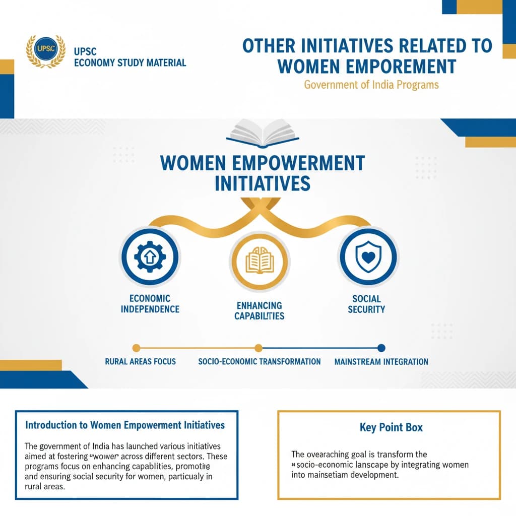 Other Initiatives Related to Women Empowerment