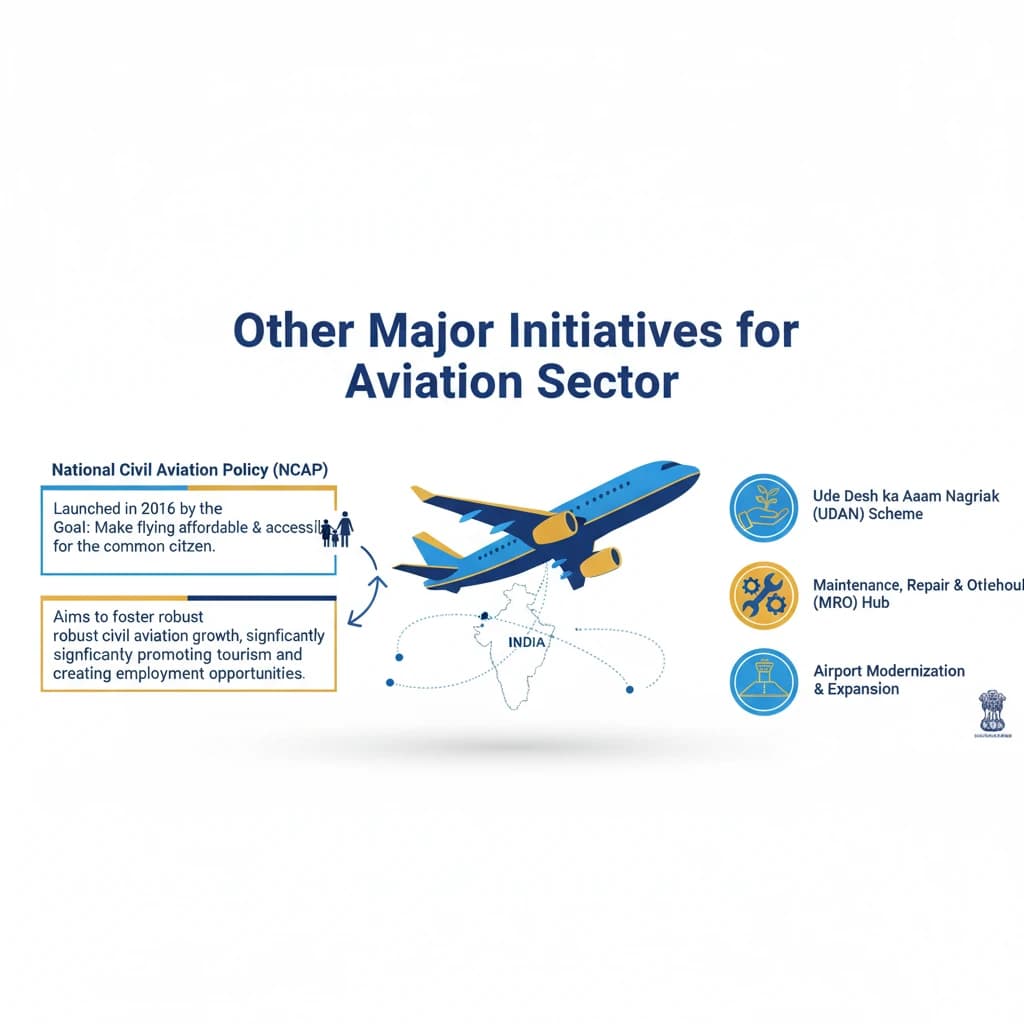 Other Major Initiatives for Aviation Sector