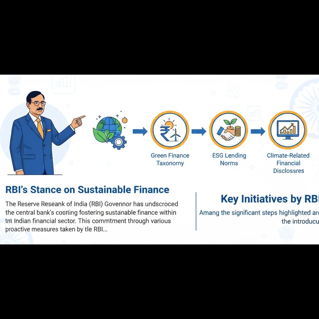 RBI & Sustainable Finance: Green Bonds, AI, and Expansion