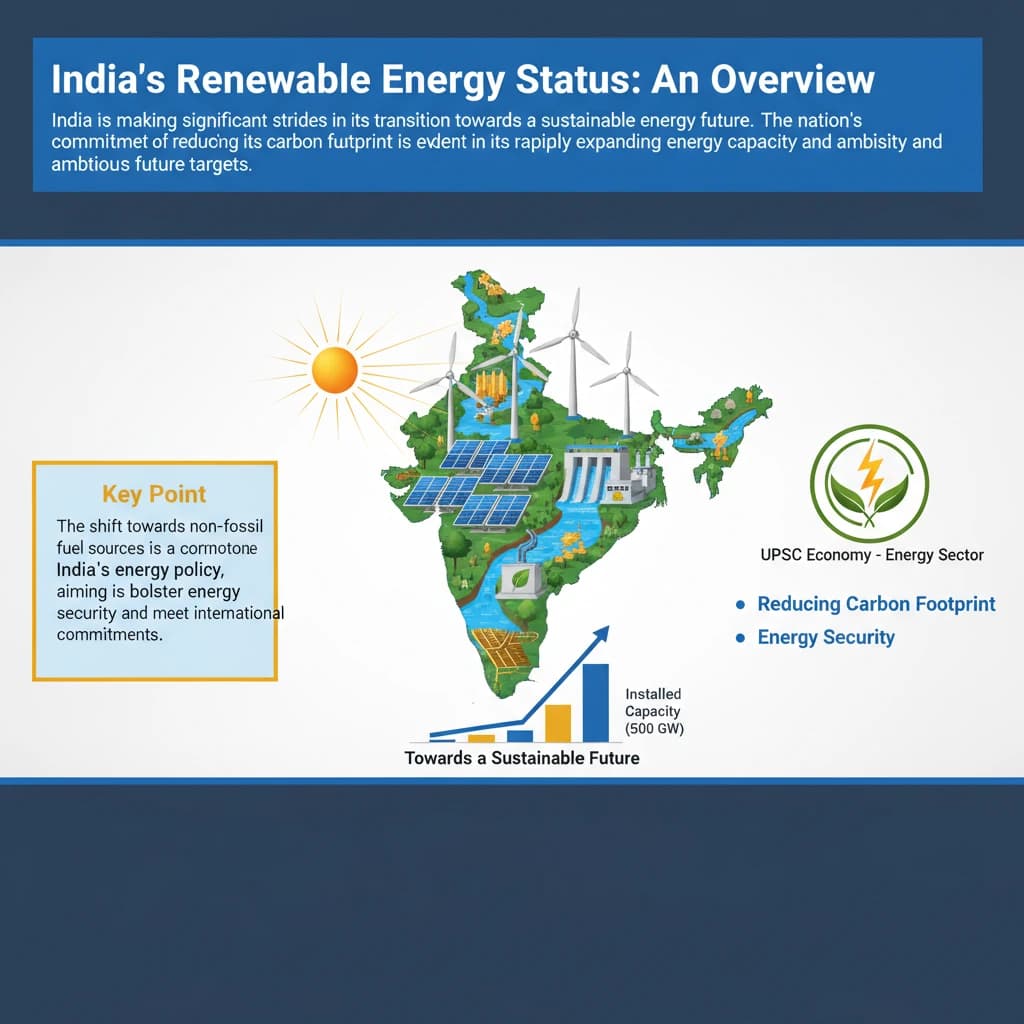 Status of India’s Renewable Energy