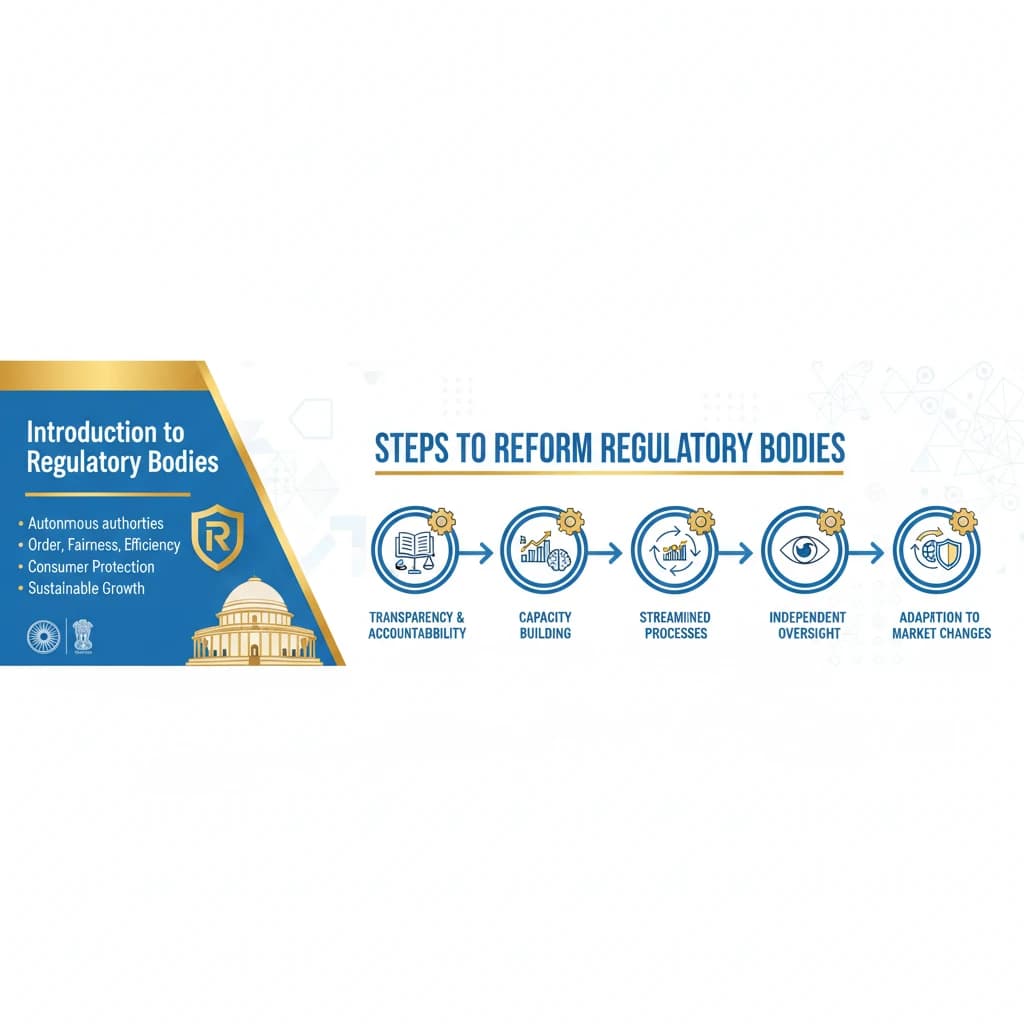Steps to Reform Regulatory Bodies
