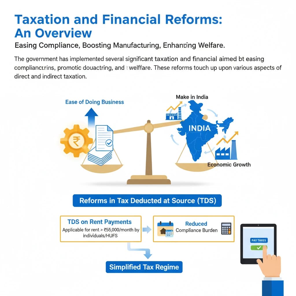 Taxation and Financial Reforms