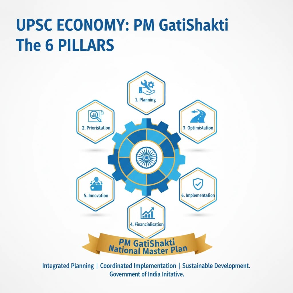 PM GatiShakti: Key Pillars, Benefits & Integrated Planning