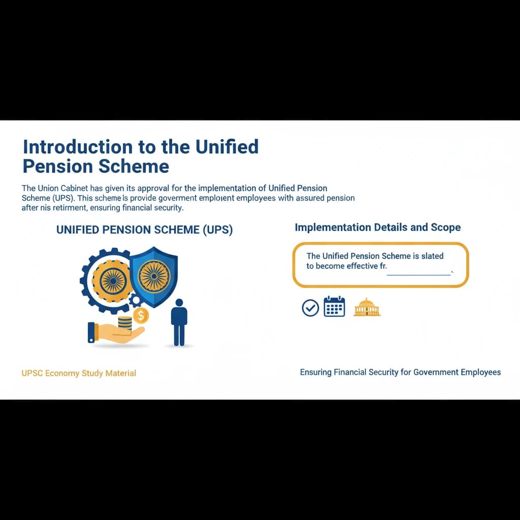 Unified Pension Scheme