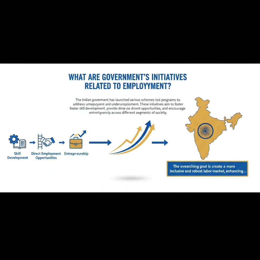 What are Government’s Initiatives Related to Employment?