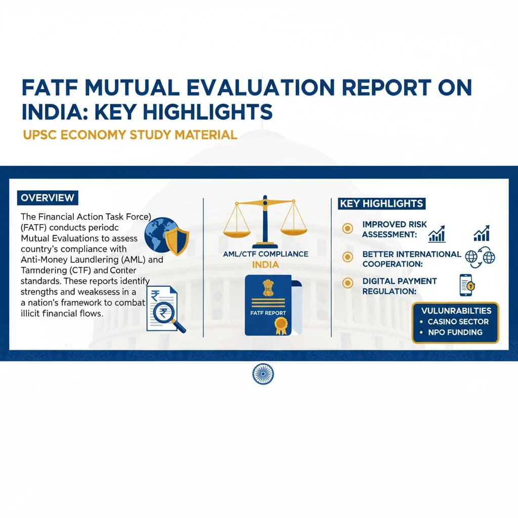 What are the Key Highlights of the FATF Mutual Evaluation Report on India?