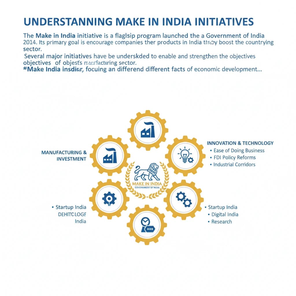 What are the Major Initiatives Taken to Enable Make in India?