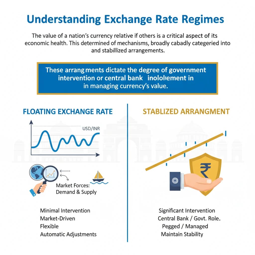 What Differentiates Floating Exchange Rate Dynamics from Stabilized Arrangement?