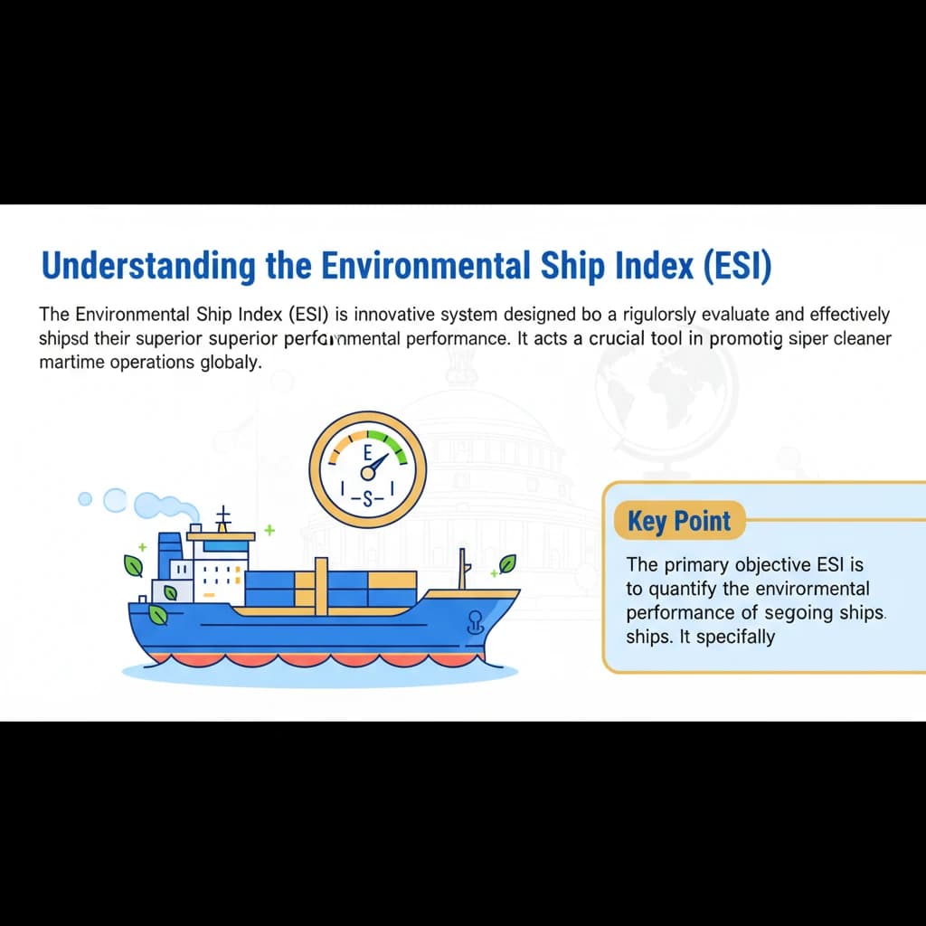 What is the Environmental Ship Index (ESI)?