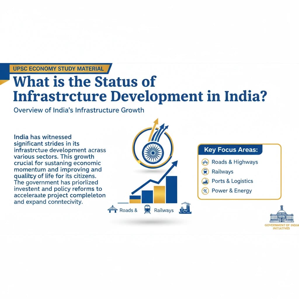 What is the Status of Infrastructure Development in India?