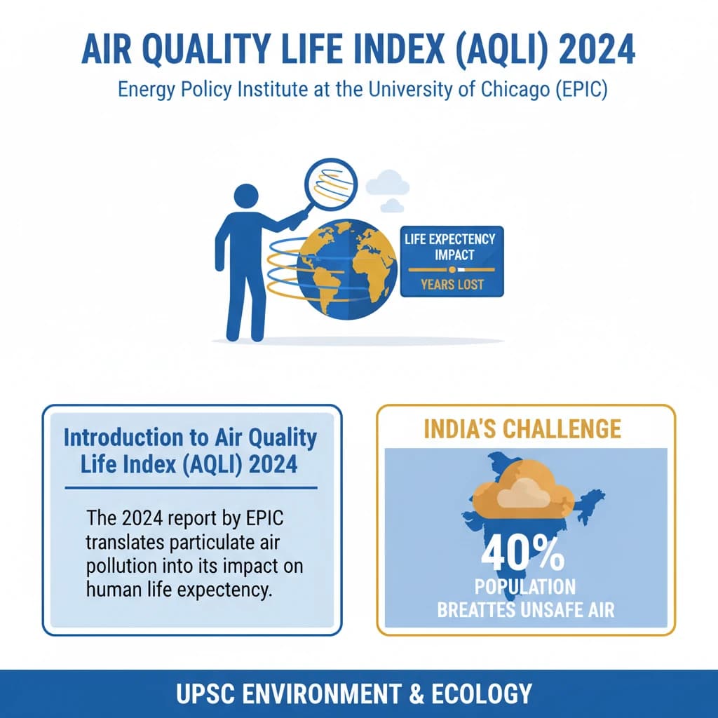 Air Quality Life Index (AQLI) 2024