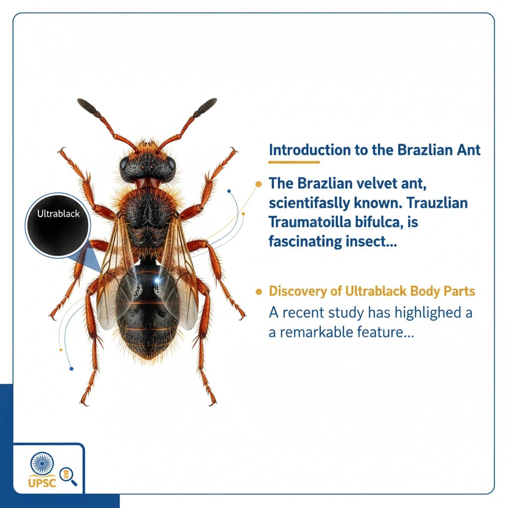 Brazilian Velvet Ant