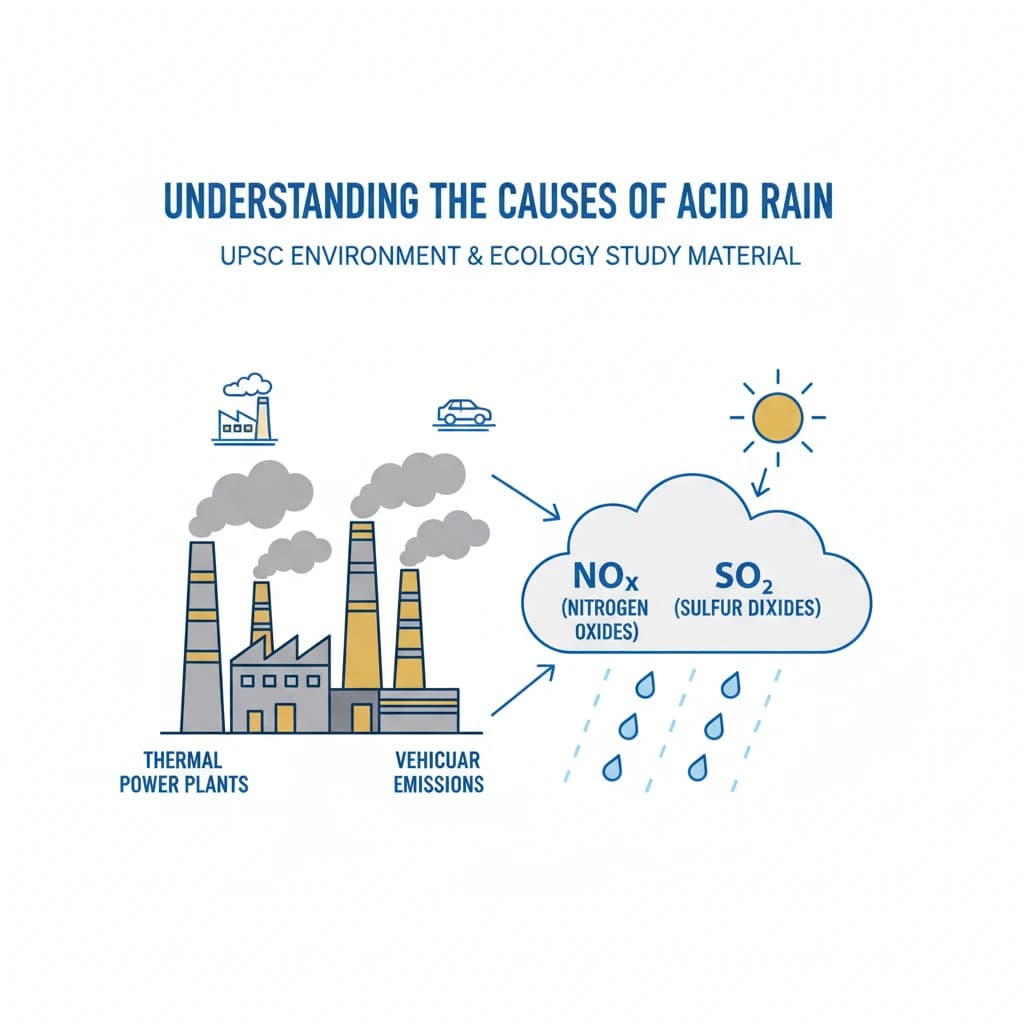 Causes of Acid Rain