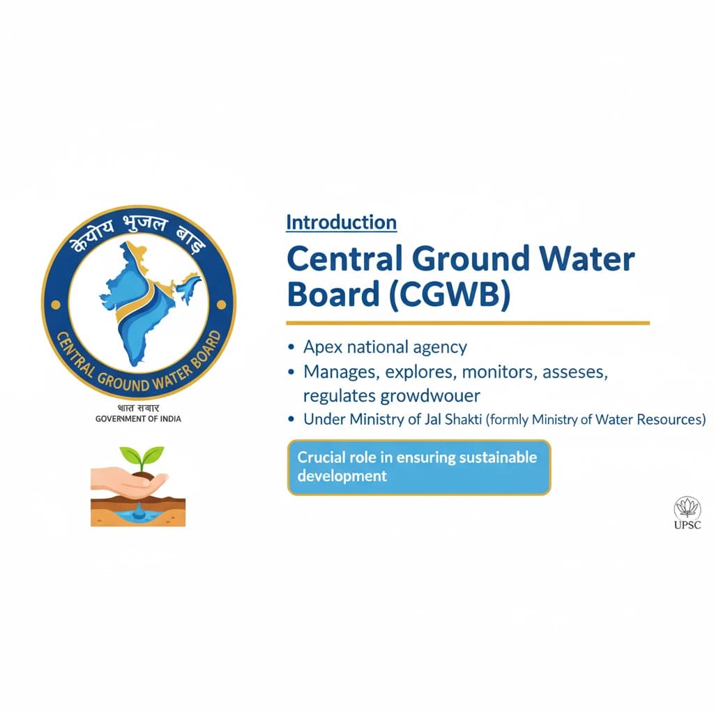 Central Ground Water Board (CGWB)
