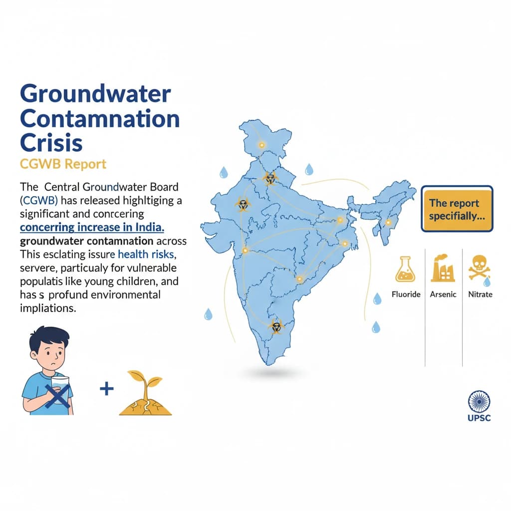 CGWB Report on Groundwater Contamination