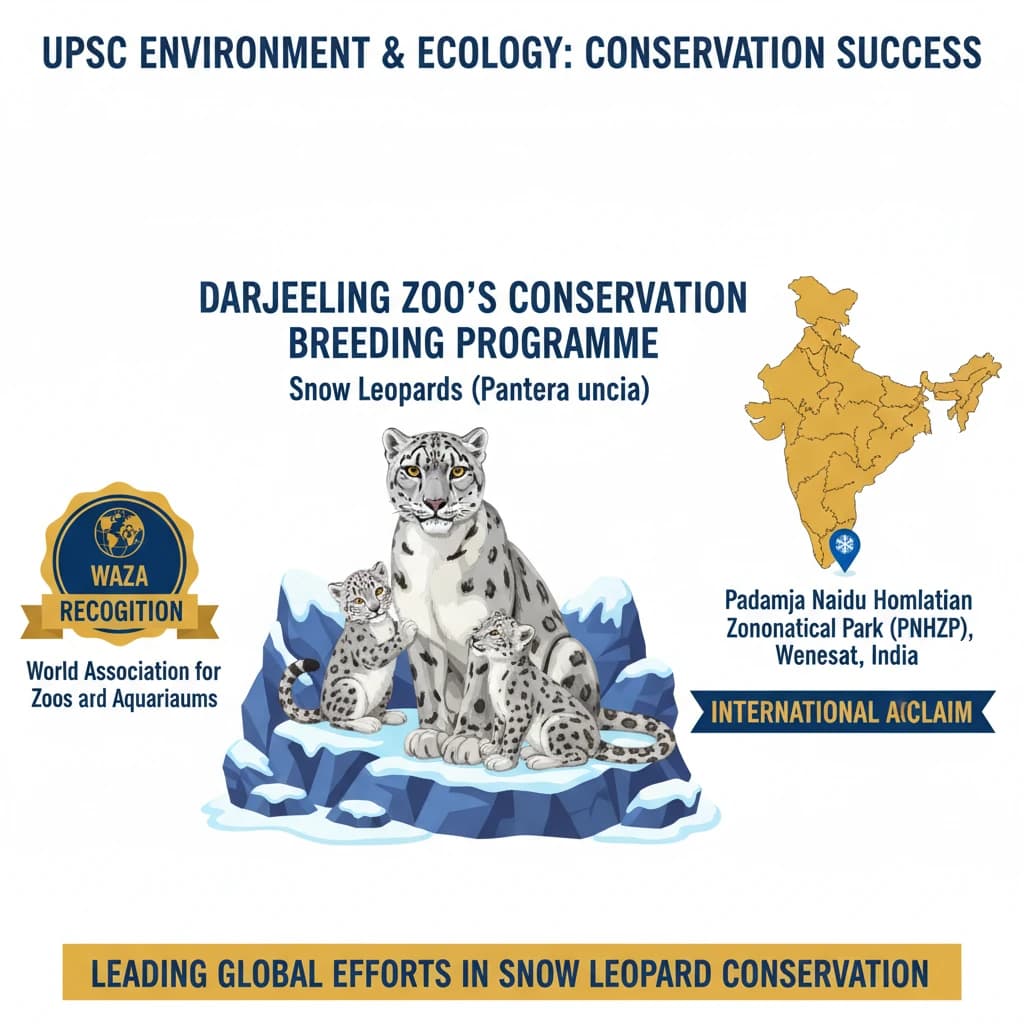 Darjeeling Zoo’s Conservation Breeding Programme for Snow Leopards