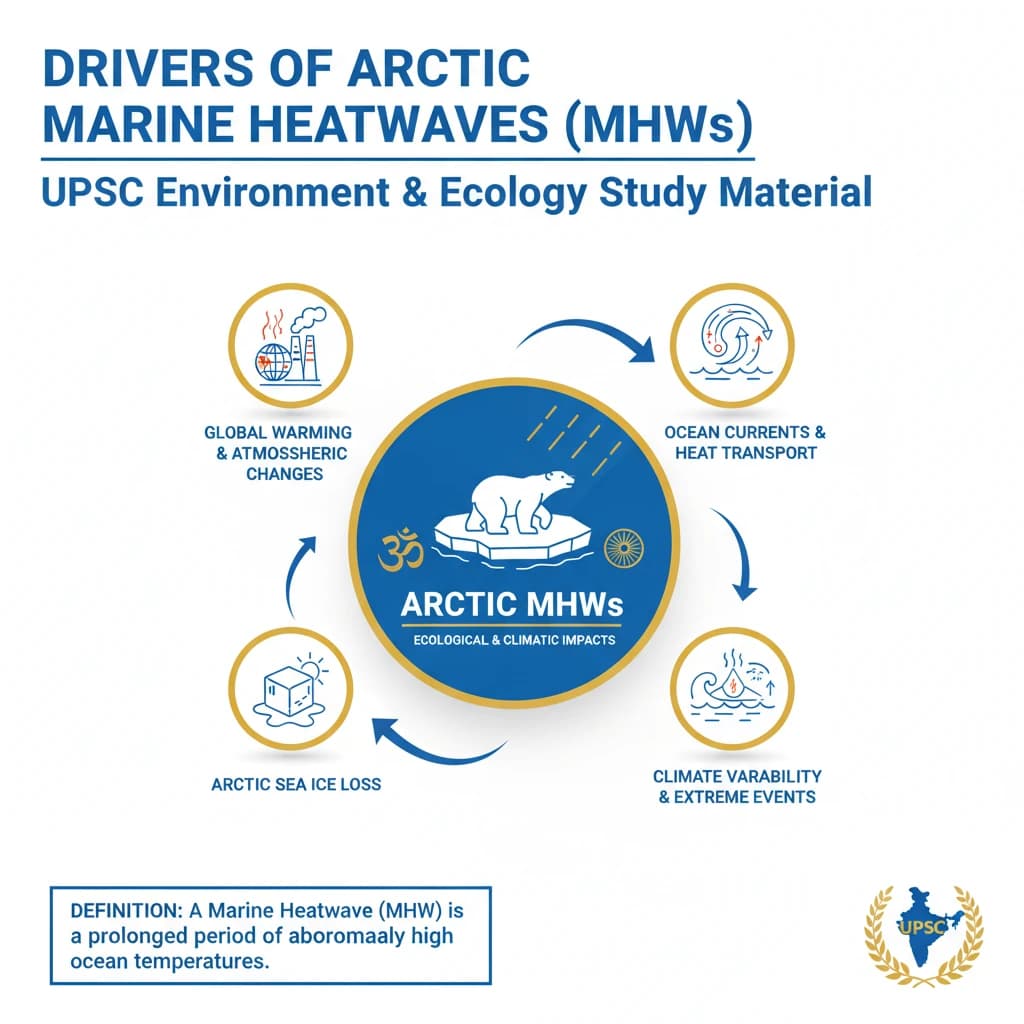 Drivers of Arctic MHWs