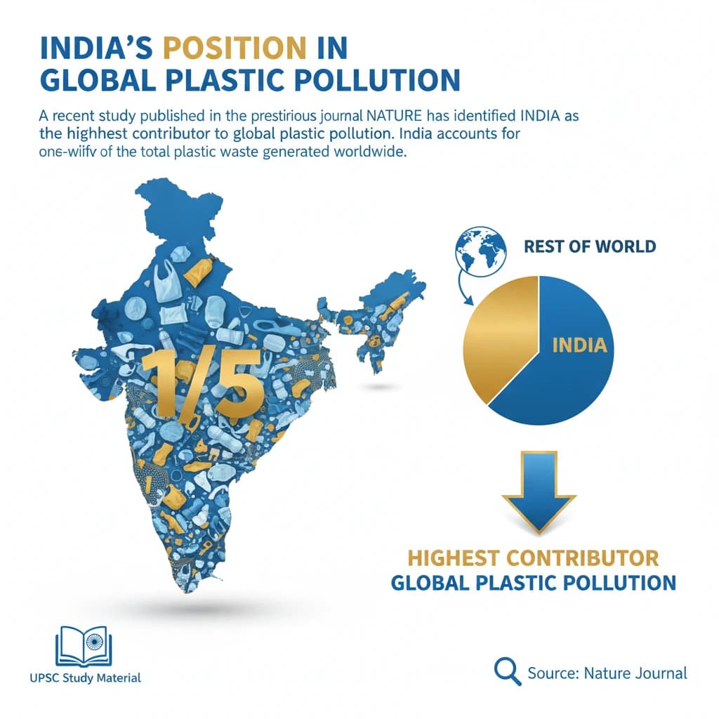 India as the World Largest Plastic Polluter