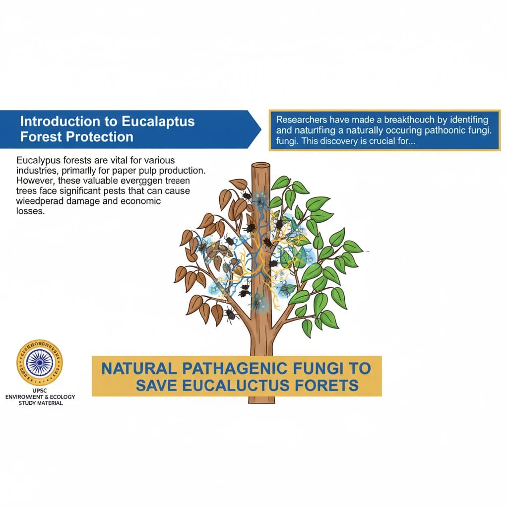Natural Pathogenic Fungi to Save Eucalyptus Forests