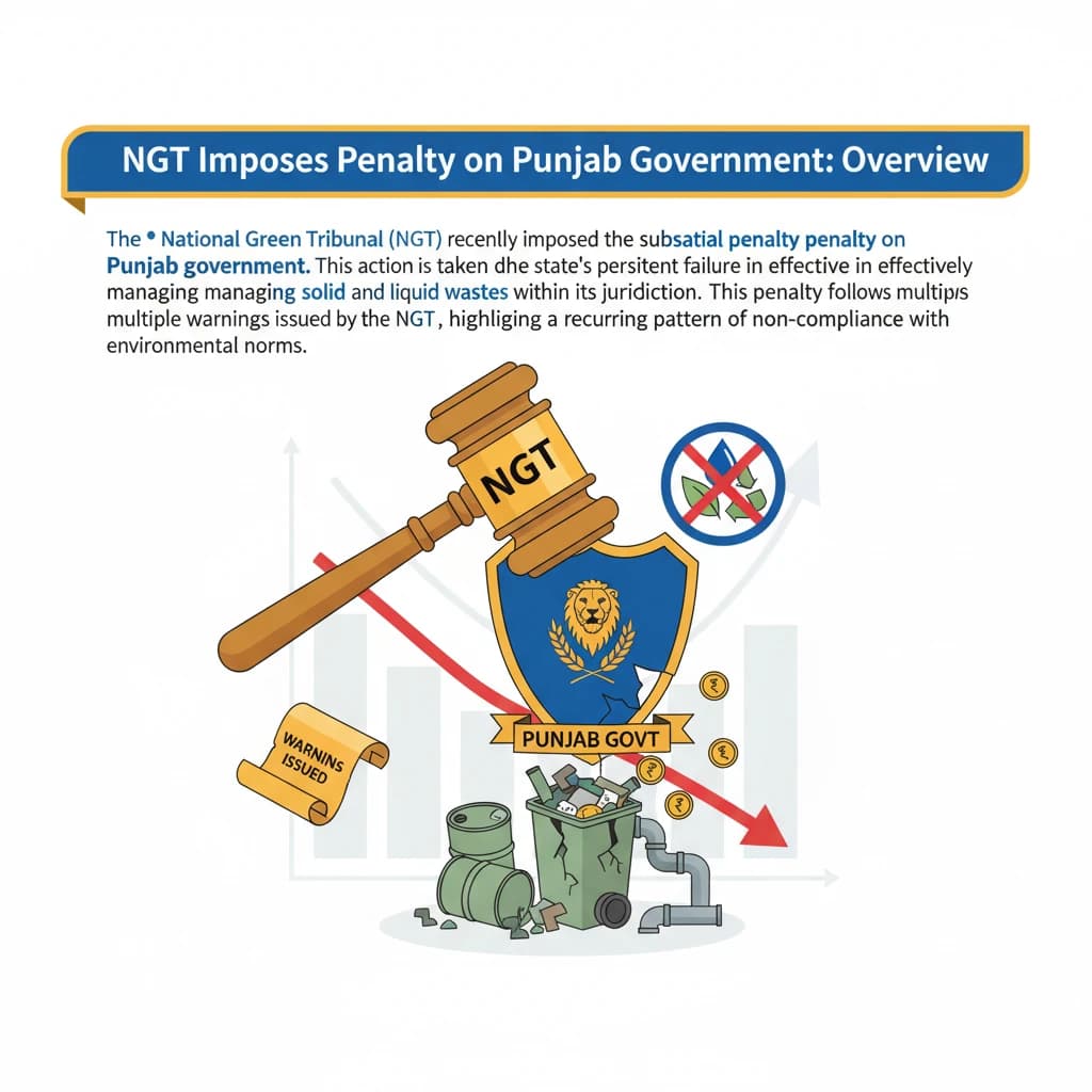 NGT Imposed Penalty on State Govt of Punjab