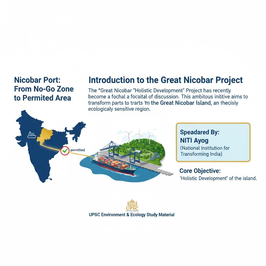 Nicobar Port From No-Go Zone to Permitted Area