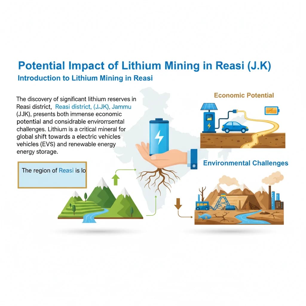 Potential Impact of Lithium Mining in Reasi (J&K)