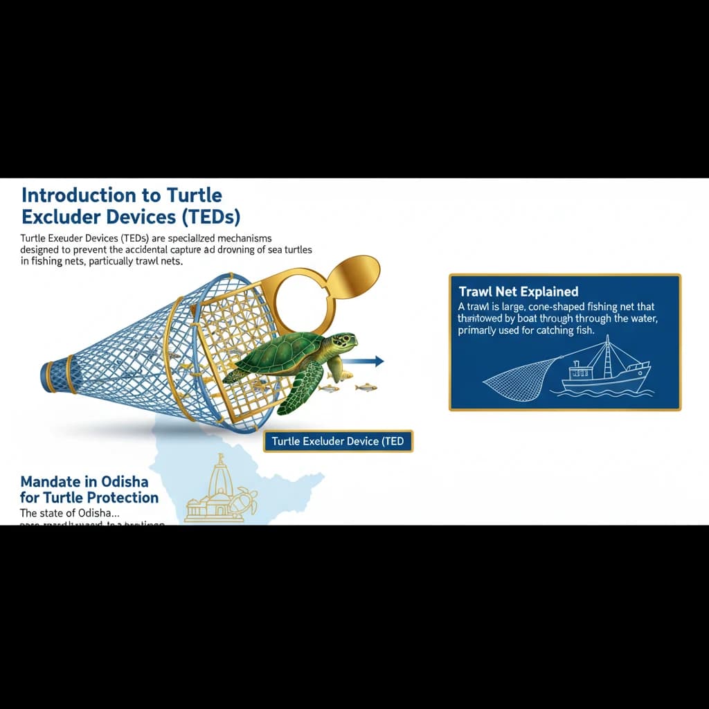 Turtle Excluder Devices (TEDs)