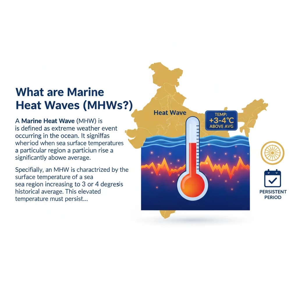 What are Marine Heat Waves (MHWs)?