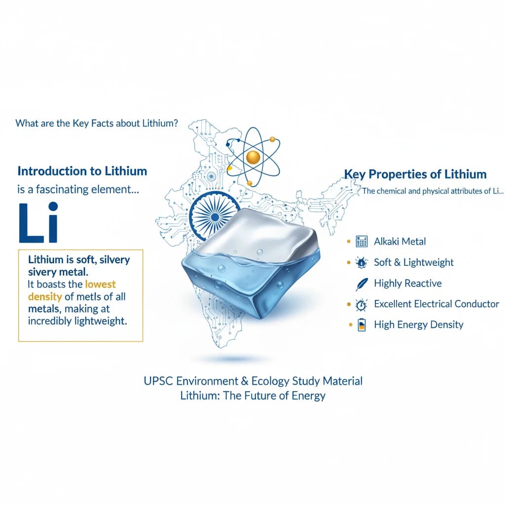 What are the Key Facts about Lithium?