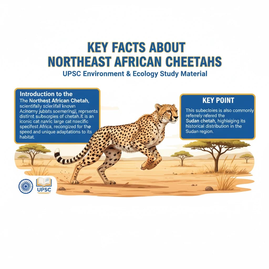 What are the Key Facts About Northeast African Cheetahs?