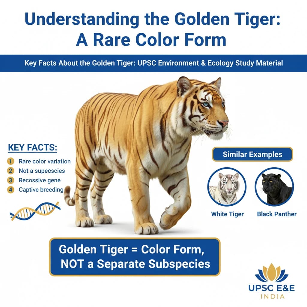 What are the Key Facts About the Golden Tiger?