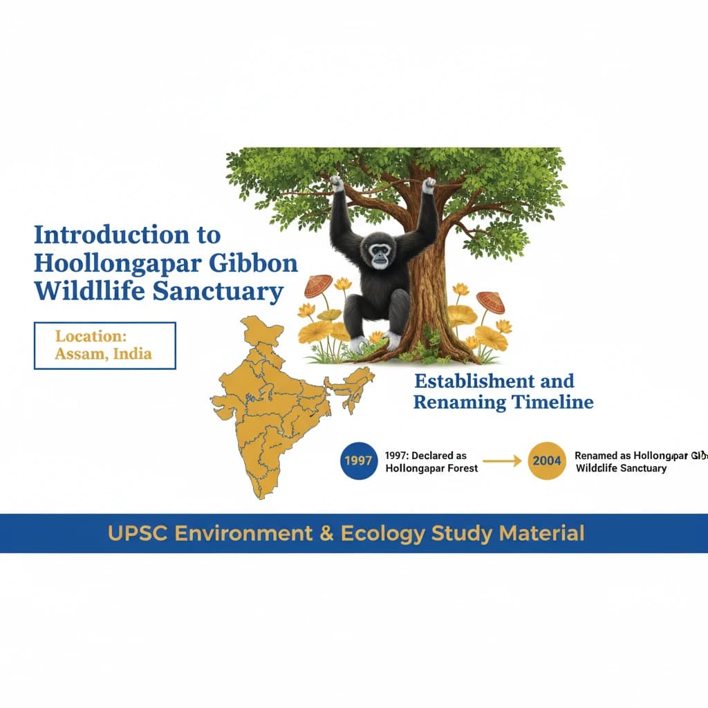 What are the Key Facts About the Hoollongapar Gibbon Wildlife Sanctuary?