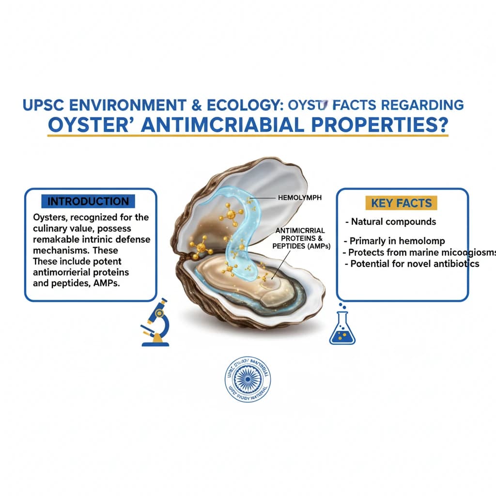 What Are the Key Facts Regarding Oysters’ Antimicrobial Properties?