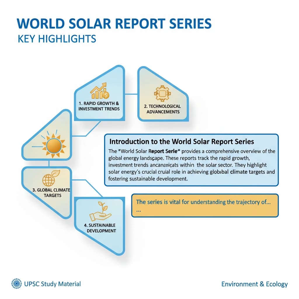What are the Key Highlights of the World Solar Report Series?