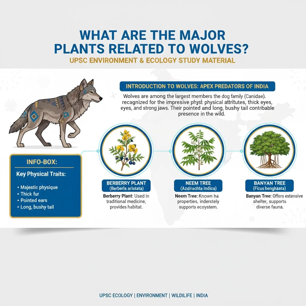 What are the Major Plants Related to Wolves?