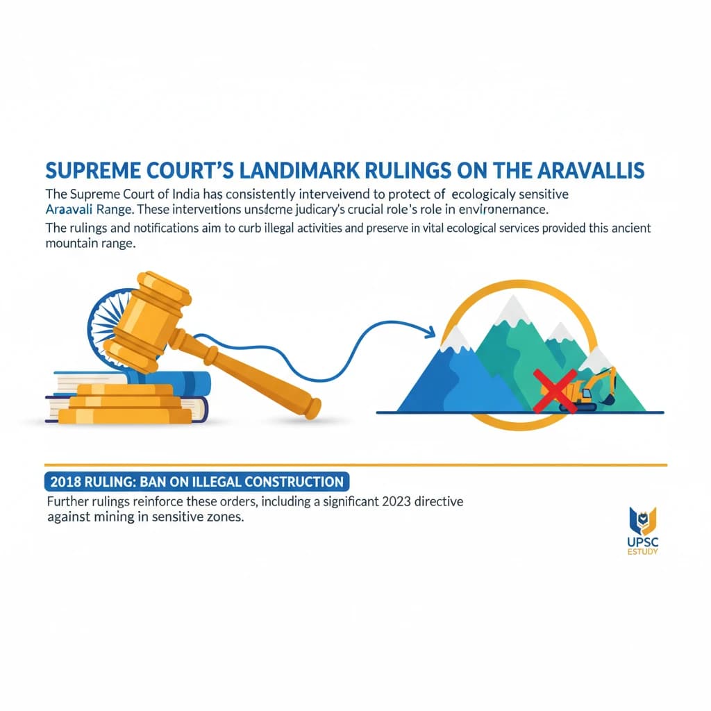 What are the Supreme Court’s Rulings and Legal Notifications on the Aravallis?