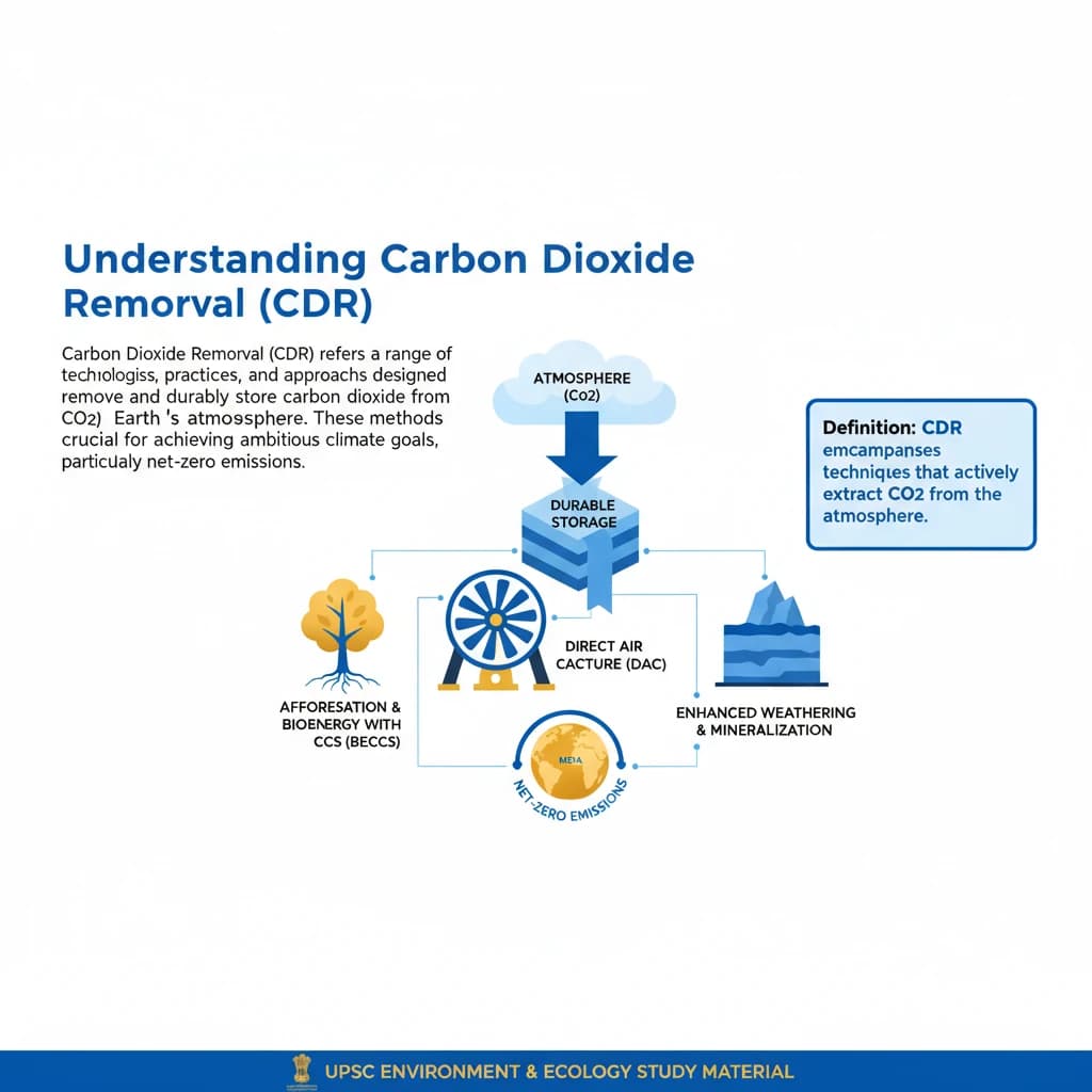 What is Carbon Dioxide Removal (CDR)?