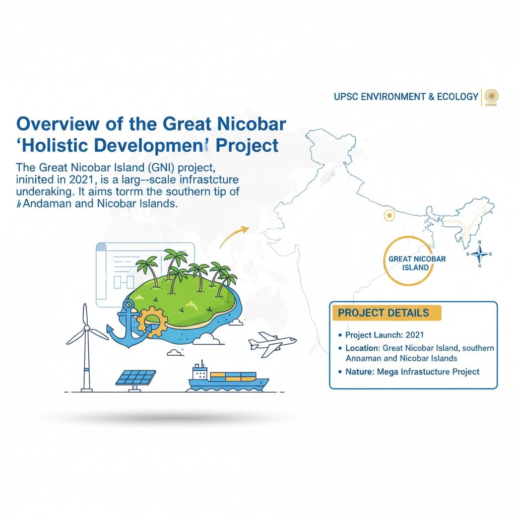 What is the Great Nicobar ‘Holistic Development’ Project?