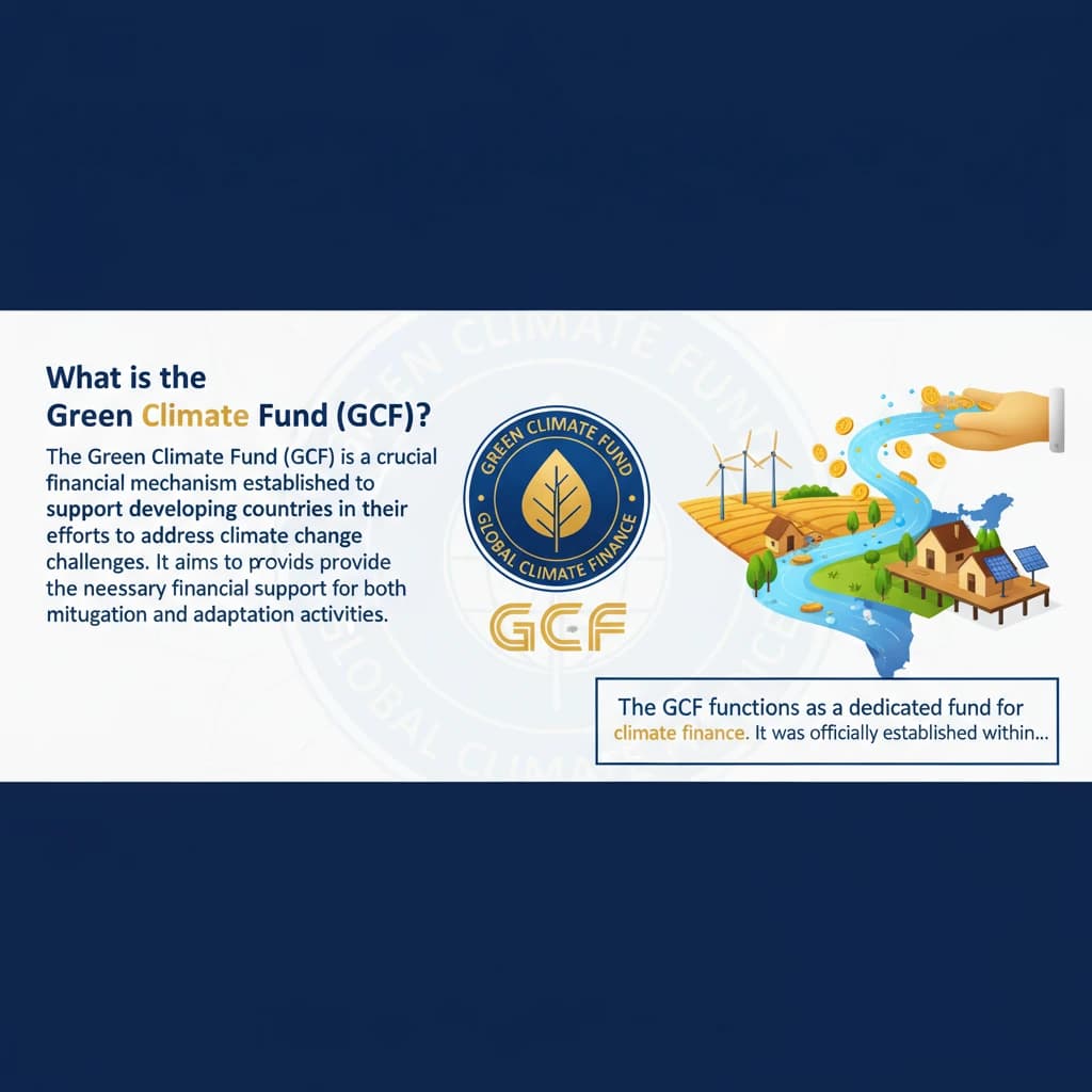 What is the Green Climate Fund (GCF)?