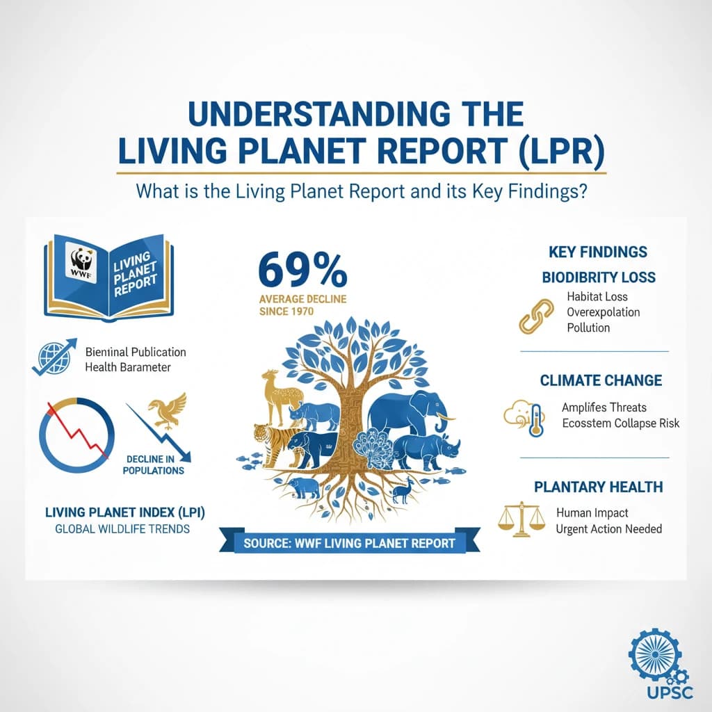 What is the Living Planet Report and its Key Findings?