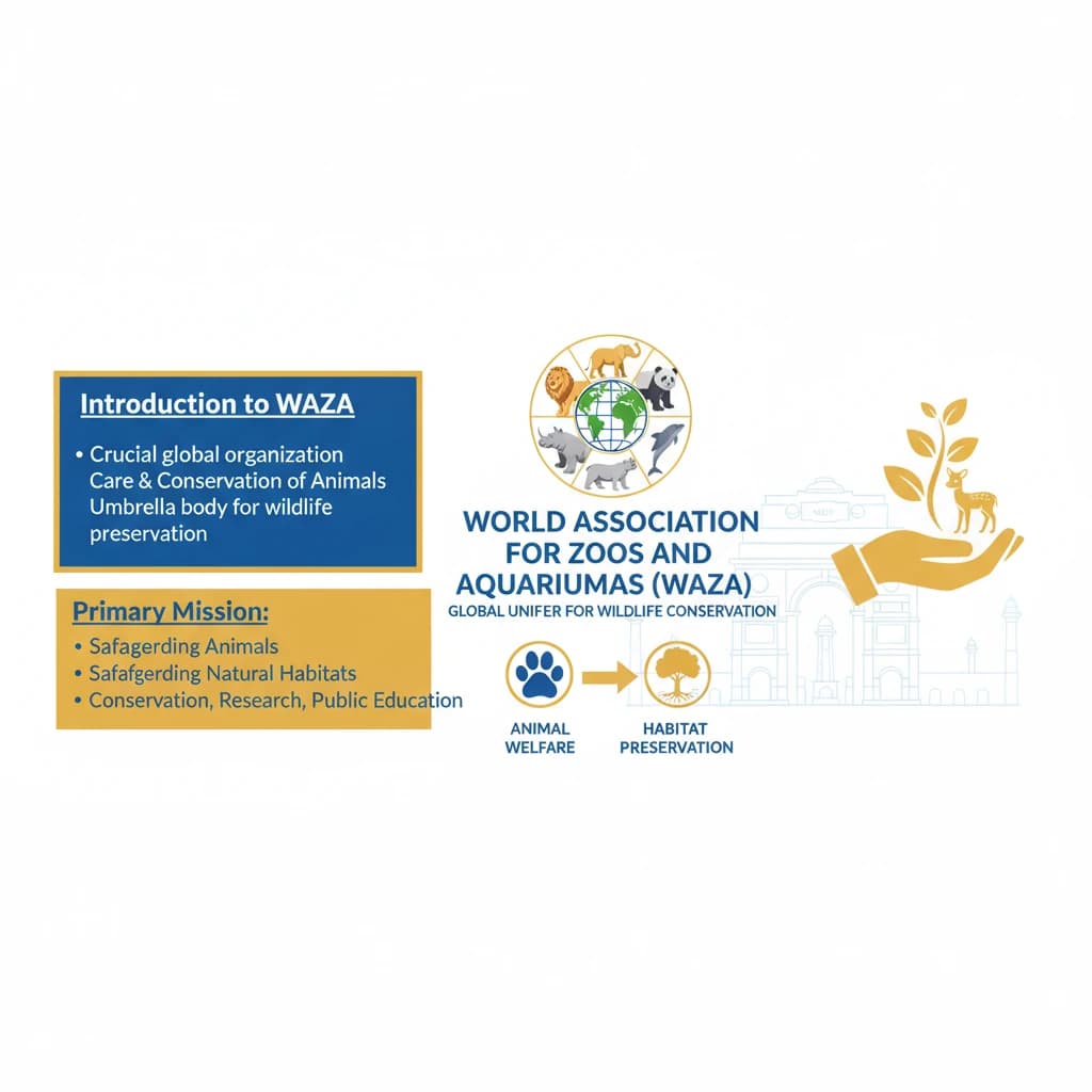 What is the World Association for Zoos and Aquariums (WAZA)?