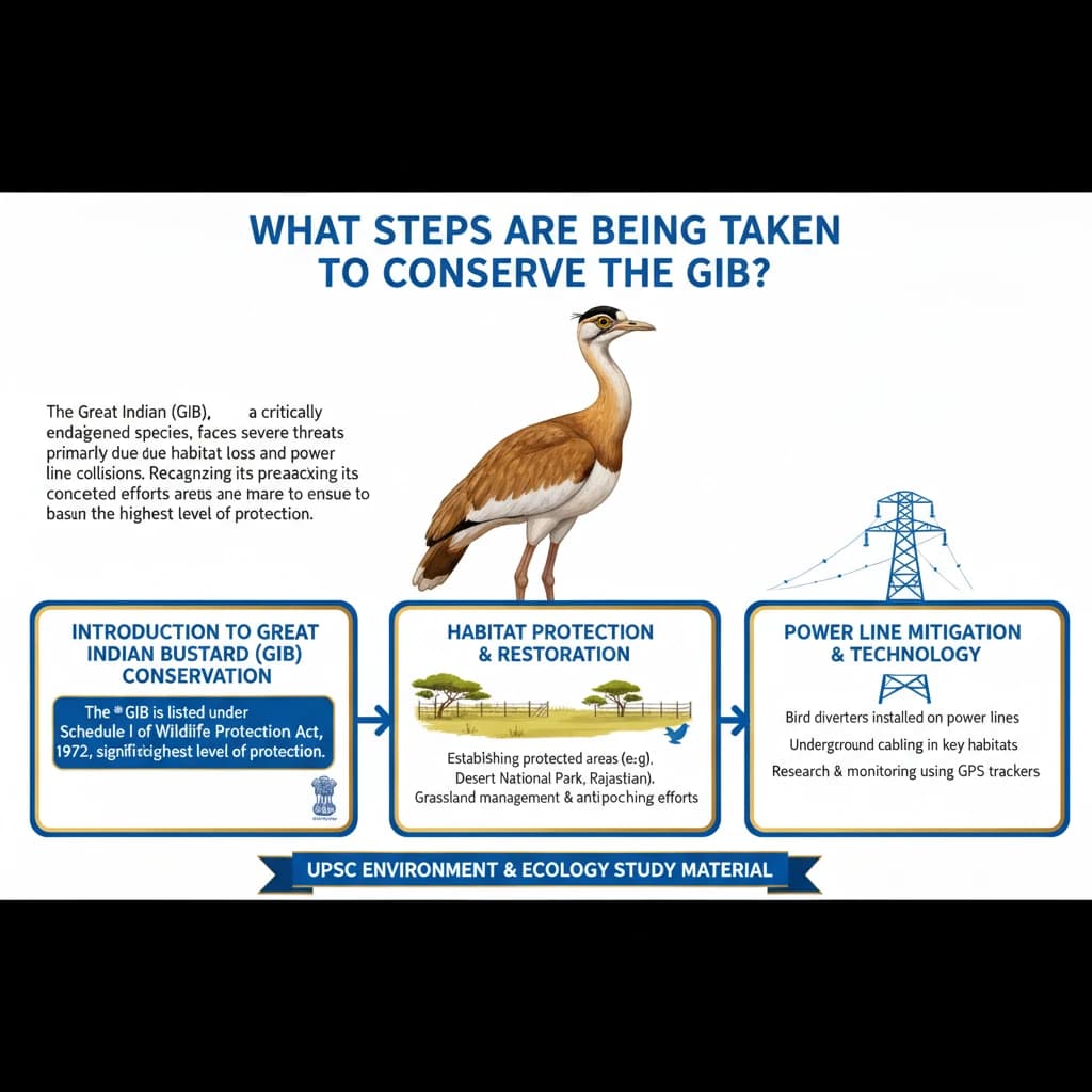 What Steps are Being Taken to Conserve the GIB?